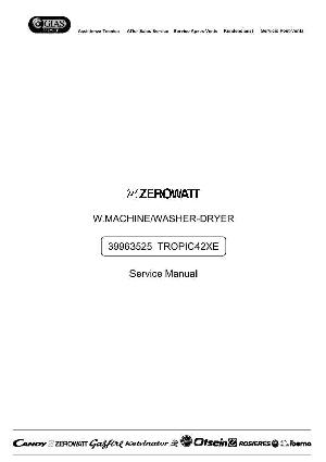 Сервисная инструкция Zerowatt TROPIC-42XE ― Manual-Shop.ru