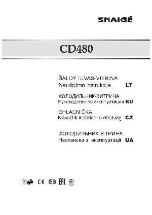 Инструкция Snaige CD 480  ― Manual-Shop.ru