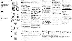 User manual Sony 50mm F1.4  ― Manual-Shop.ru