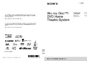 Инструкция Sony BDV-E190  ― Manual-Shop.ru