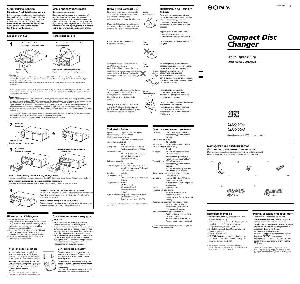 Инструкция Sony CDX-616  ― Manual-Shop.ru