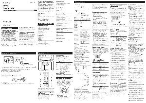 Инструкция Sony CFD-RS60CP  ― Manual-Shop.ru