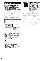 User manual Sony CMT-DV2D 
