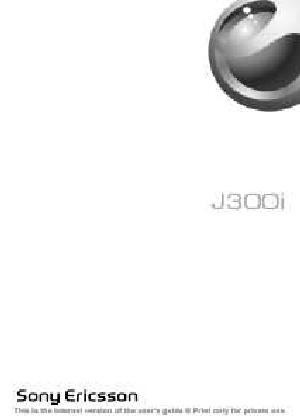 Инструкция Sony Ericsson J300i  ― Manual-Shop.ru