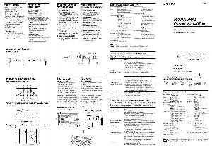 Инструкция Sony XM-SD51X  ― Manual-Shop.ru