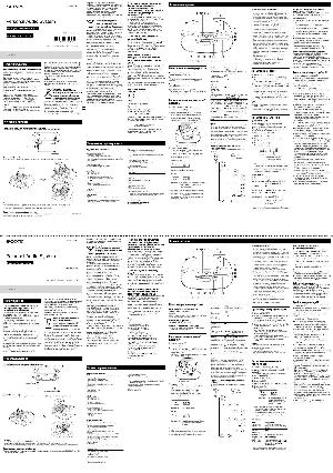 Инструкция Sony ZS-PS30CP  ― Manual-Shop.ru