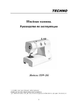 User manual Techno TSW-201  ― Manual-Shop.ru
