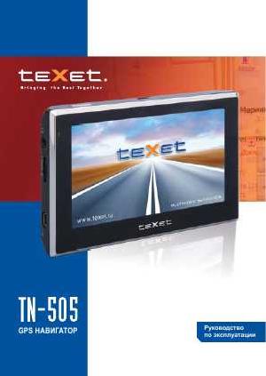 User manual Texet TN-505  ― Manual-Shop.ru
