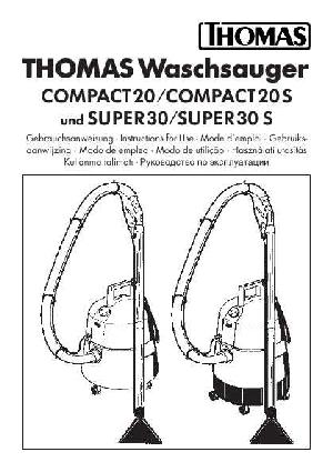 Инструкция Thomas Compact 20S  ― Manual-Shop.ru