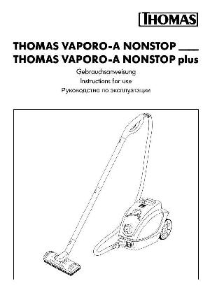 User manual Thomas VAPORO NONSTOP PLUS  ― Manual-Shop.ru