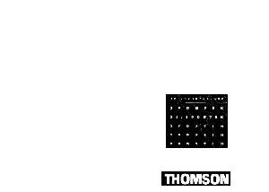 Инструкция Thomson 29DU78K  ― Manual-Shop.ru