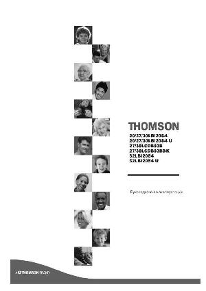 Инструкция Thomson 30LB120S4  ― Manual-Shop.ru