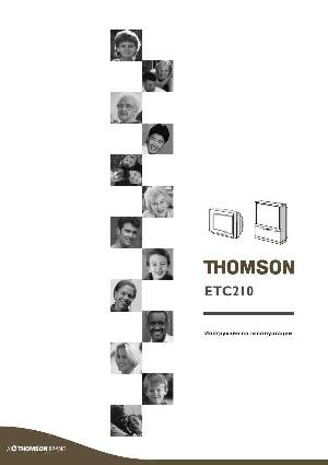 Инструкция Thomson 34DC430  ― Manual-Shop.ru