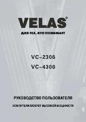 Инструкция Velas VC-2306  ― Manual-Shop.ru