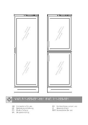 Инструкция VESTFROST FKG-311  ― Manual-Shop.ru
