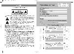 User manual Vitek VT-3007 