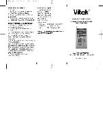User manual Vitek VT-3586 