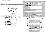User manual Vitek VT-3612 
