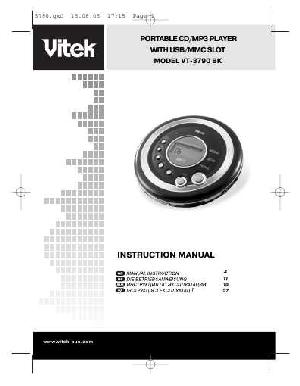 Инструкция Vitek VT-3790BK  ― Manual-Shop.ru