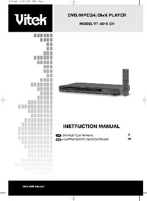 User manual Vitek VT-4015  ― Manual-Shop.ru