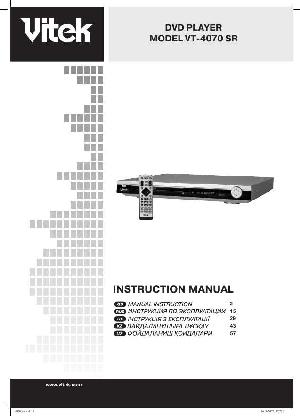 User manual Vitek VT-4070SR  ― Manual-Shop.ru