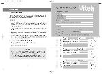 User manual Vitek VT-5000 