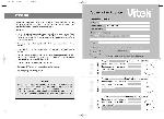 User manual Vitek VT-5006 