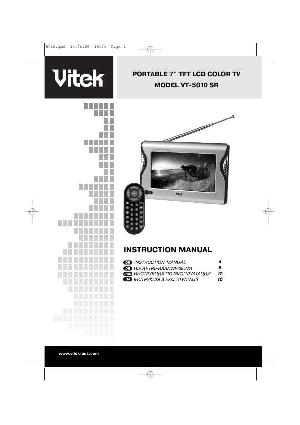 User manual Vitek VT-5010SR  ― Manual-Shop.ru