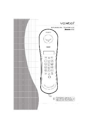 User manual Voxtel Breeze LCD  ― Manual-Shop.ru