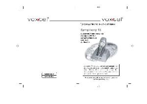 User manual Voxtel Symphony 15  ― Manual-Shop.ru
