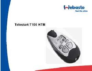 Инструкция WEBASTO Telestart T100 HTM  ― Manual-Shop.ru