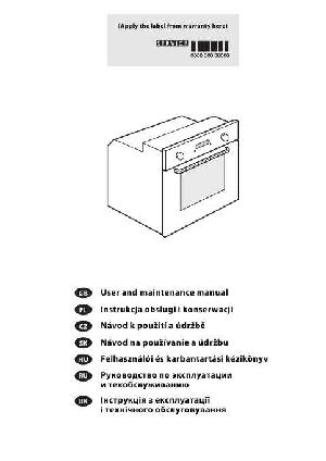 User manual Whirlpool AKP-263  ― Manual-Shop.ru