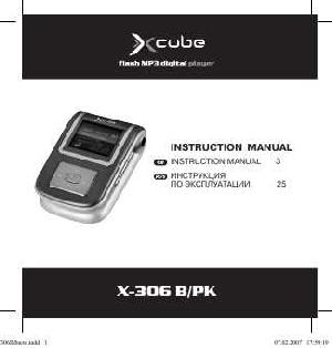 User manual XCUBE X-306 BK  ― Manual-Shop.ru