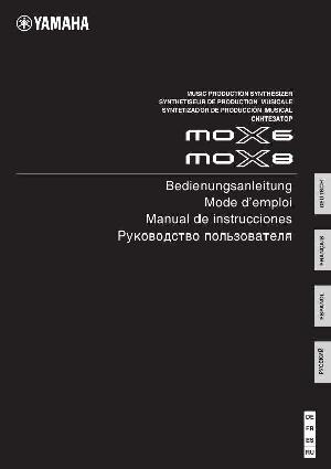 User manual Yamaha MO-X8  ― Manual-Shop.ru