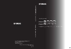 Инструкция Yamaha PSR-S900  ― Manual-Shop.ru
