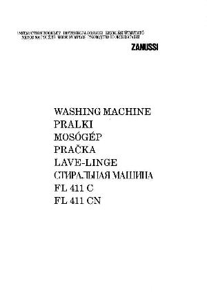 User manual Zanussi FL-411C  ― Manual-Shop.ru