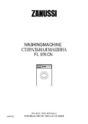 User manual Zanussi FL-976CN  ― Manual-Shop.ru
