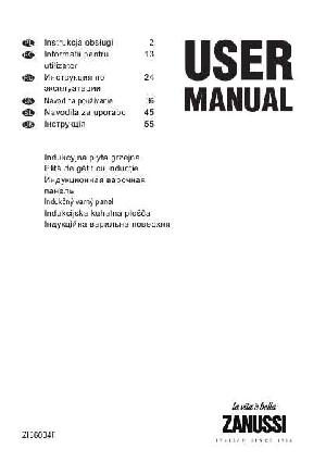 User manual Zanussi ZIE-6004F  ― Manual-Shop.ru