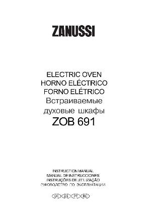 User manual Zanussi ZOB-691N  ― Manual-Shop.ru