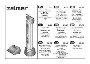 User manual Zelmer 39Z014  ― Manual-Shop.ru