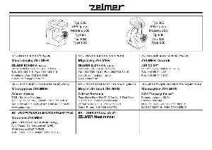 Инструкция Zelmer 686  ― Manual-Shop.ru