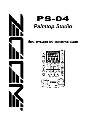 User manual ZOOM PS-04  ― Manual-Shop.ru
